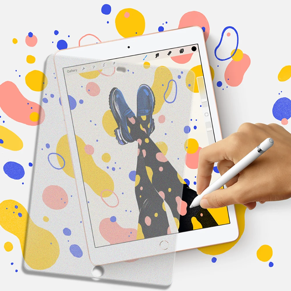Матовое закаленное Стекло для нового iPad 10,2 дюймов для iPad 2/3/4 5 6 mini Air 3 10,5 iPad Pro 11 Экран протектор 0,33 HD Защита от царапин