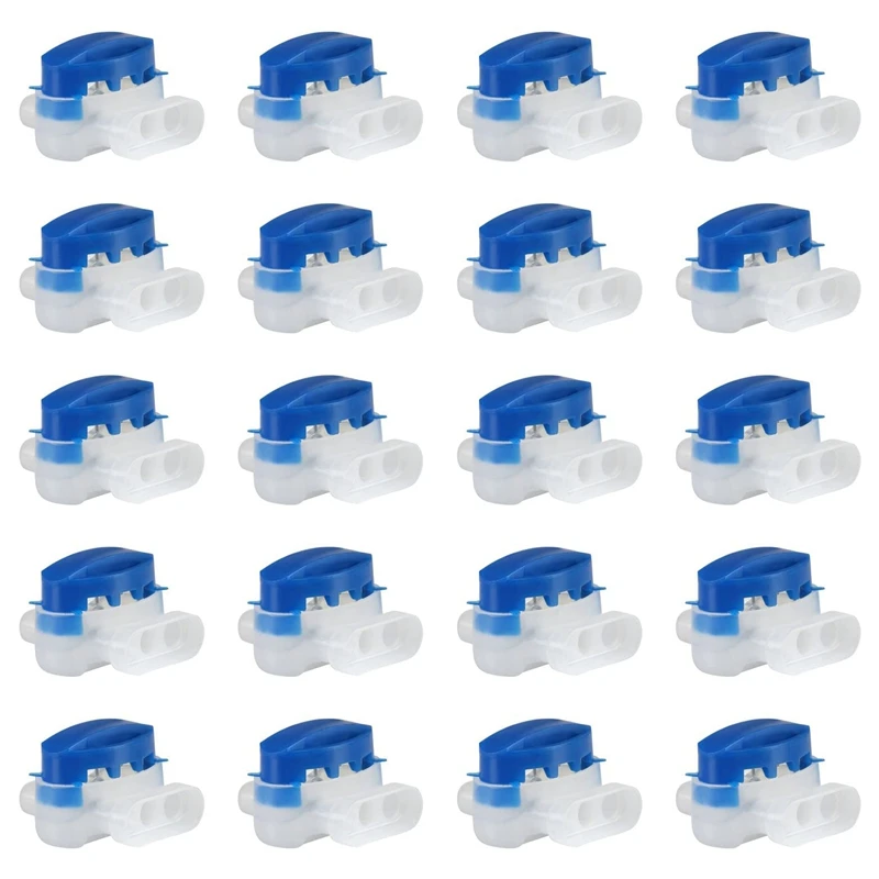 

40 Pack Cable Connector Waterproof Connector Crimps for Automower Outdoor Garden