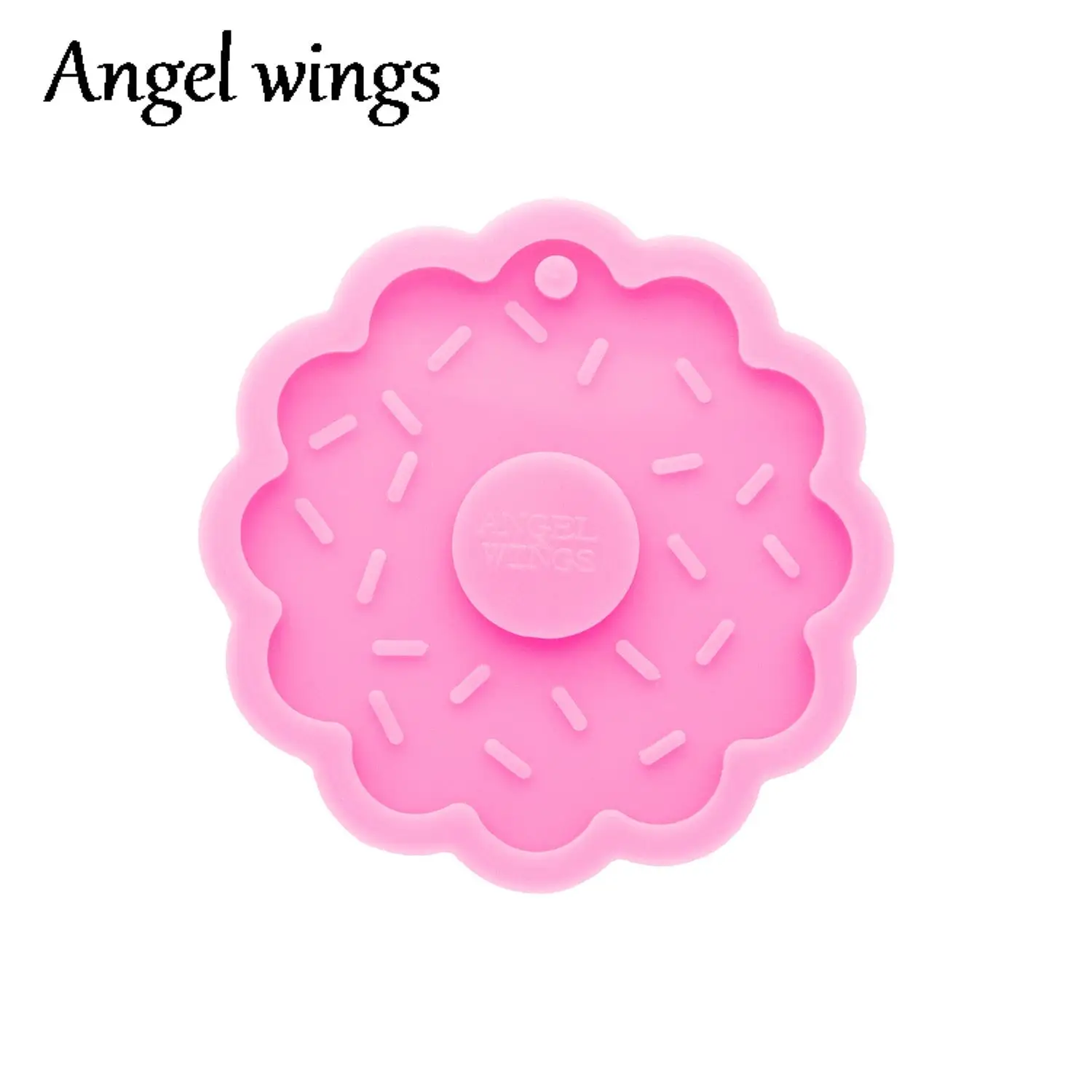 DY1417 Shiny Anlage Blätter/Blumen/Karotten/Pilze Silikon Keychain Formen, Epoxy DIY Harz Charms Form, schokolade Kuchen Form – Detail 8