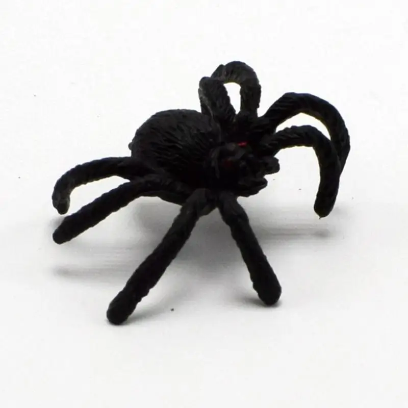 36 шт. ПВХ моделирование игрушечные пауки Новинка реалистичные насекомые животное модель Spoof шутки дети партии забавные игрушечные пауки