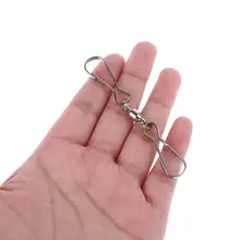 Гладкий спиннинг двойной зажим Вертлюги ветер Спиннер крюк для цветочных горшков кормушка для птиц Солнечный свет 72XF