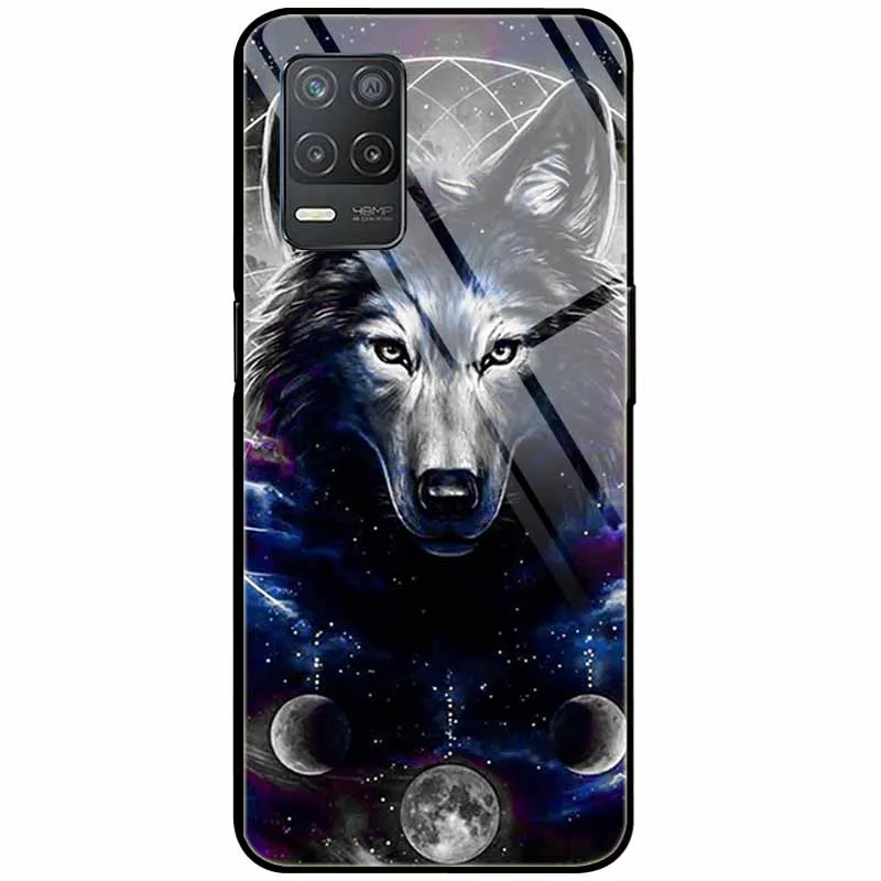 Tempered Glass Hard Protective Back Cover - Cute Design