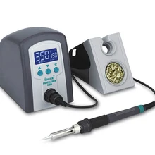 Быстрый 3104 бессвинцовый паяльник 80 Вт светодиодный цифровой дисплей ESD паяльная станция 220 В