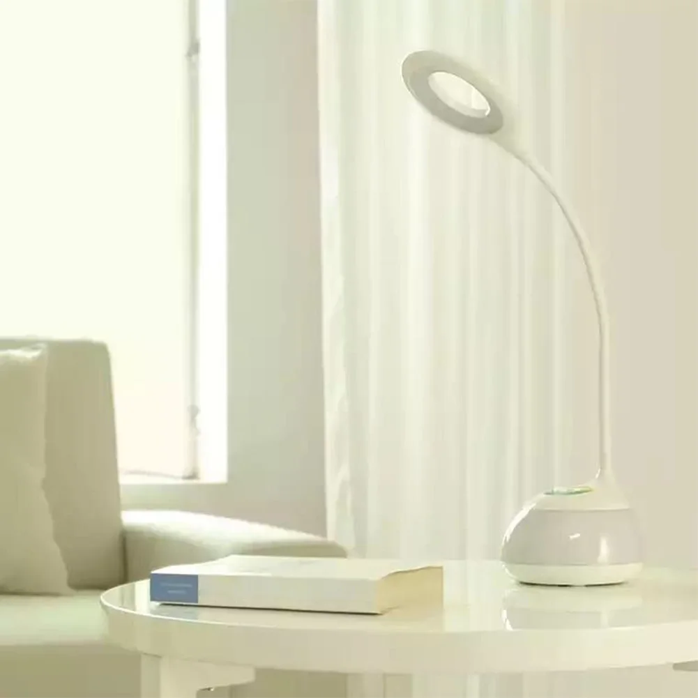 Сенсорное управление, домашнее рисование, usb зарядка, RGB Светодиодный светильник для чтения, защита глаз, 2 в 1, цветная Настольная лампа с регулируемой яркостью, для спальни
