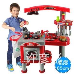 CHILDREN'S Toy 13 Pieces Play House Toys Kitchenware Model Tableware Combination Early Education Kitchen Toy 0.35