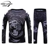 Cody Lundin Training Kids Rash Guard Compression Base Layer Tights No Gi BJJ Fitness Boxing Fightwear jiu jitsu Rash Gard Set 5