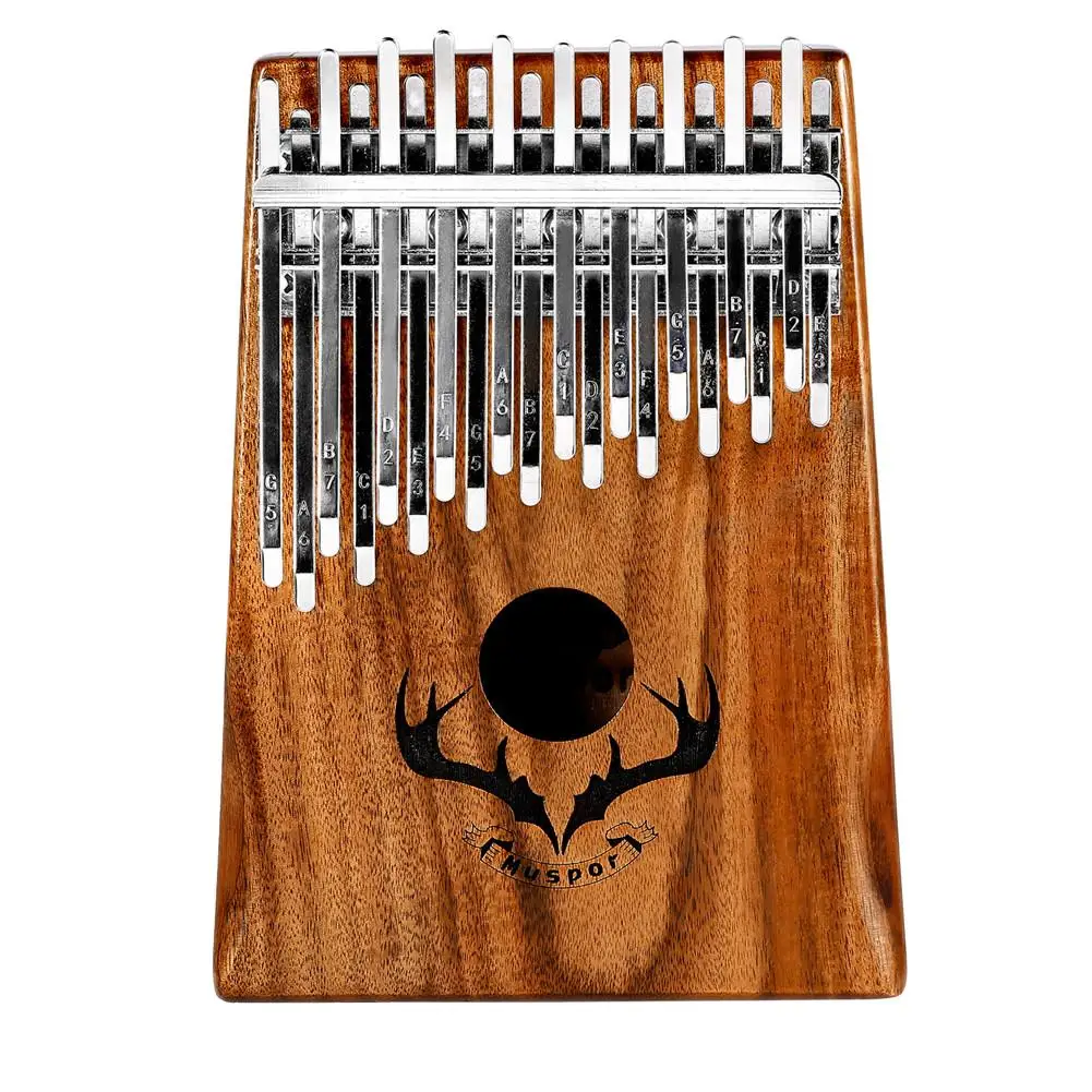 

Muspor Kalimba 20 Keys Kalimba Thumb Piano High-Quality Wood Mahogany Body Musical Instrument With Learning Book Tune Hammer