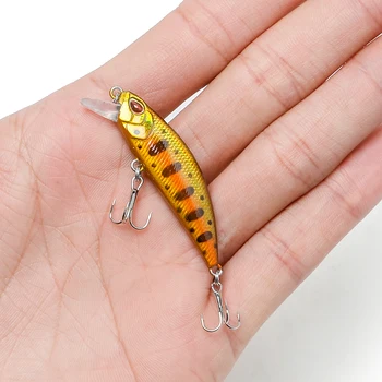 HOT OFFER ❤️ Crankbaits Crankbait Fishing Lures Fishing Lure Artificial Fishing Lure River Minnow Se Uelos De Pesca Minnow Hard Bait Wobbler - discount item 28% OFF Sports & Entertainment