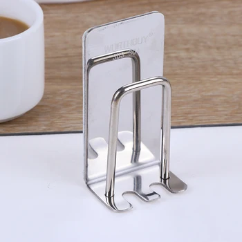 

1 x 304 Stainless steel toothbrush holder gargle cup holder wall mounted hanger