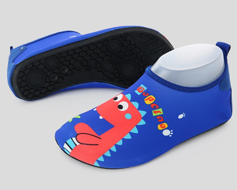 Дети водные виды спорта единорог; Фламинго кроссовки для мальчиков и девочек босиком носки для купания Быстросохнущие кроссовки детские пляжные шлепанцы для серфинга сандалии