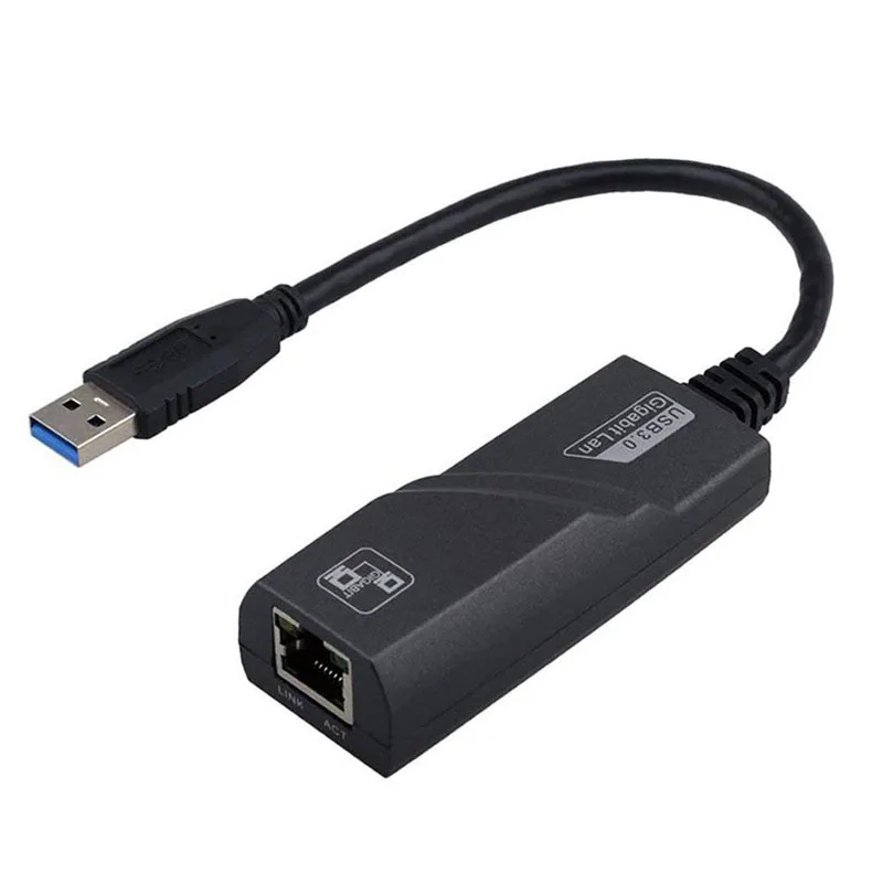 USB 3.0 to RJ45 10 Ethernet Adapter PC Switch ,USB C Type Thunderbolt 10/100/1000 Network Lan Macbook