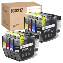 

8x LC3217 Multipack Compatible For Brother LC3217 MFCJ5730DW MFCJ5930DW MFCJ5330DW MFCJ5335DW MFCJ6530DW MFCJ6930DW MFCJ6935DW