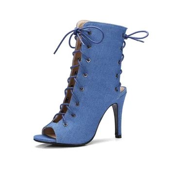 

2020 Spring And Summer New Europe And The United States High Heels With Fish Mouth Sandals Women's Empty High-heeled Sandals 43