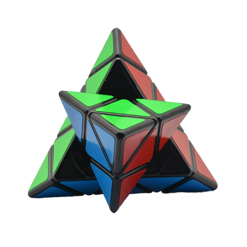 Qiyi Треугольники PyramidCube Волшебные кубики 3x3x3 головоломки Скорость кубики для детей обучающие игрушки для детей рождественские подарки на день рождения