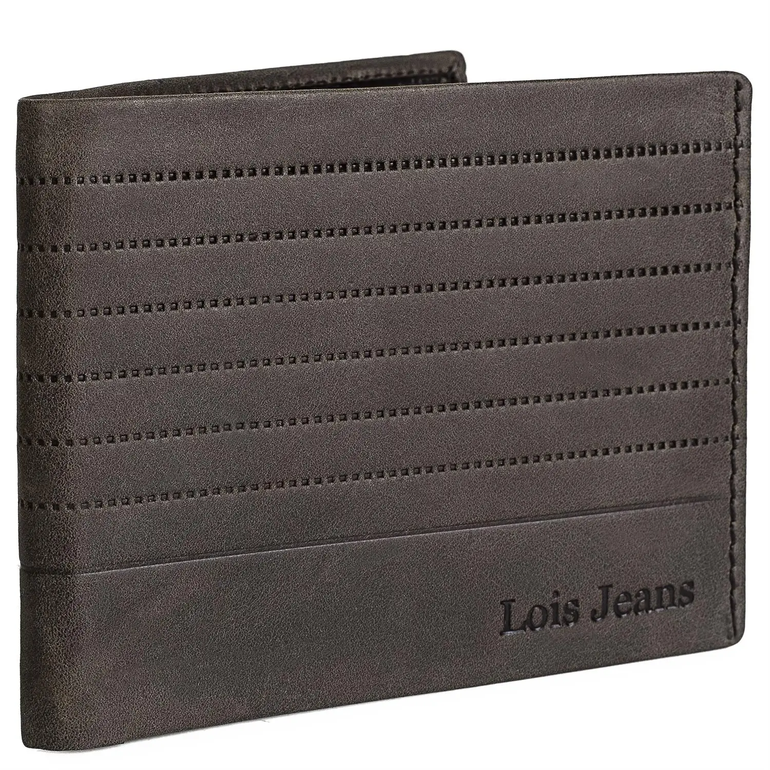 Lois рыцарский кошелек мужской кожаный бумажник и держатель для карт доступны в 3 цветах 202207 - Color: Brown