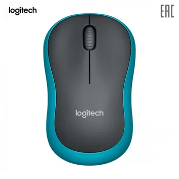 

Mouse Logitech 910-002239 Computer Peripherals wireless gaming mice mouses for a laptop PC M185 Blue 1000dpi 2.4 GHz USB