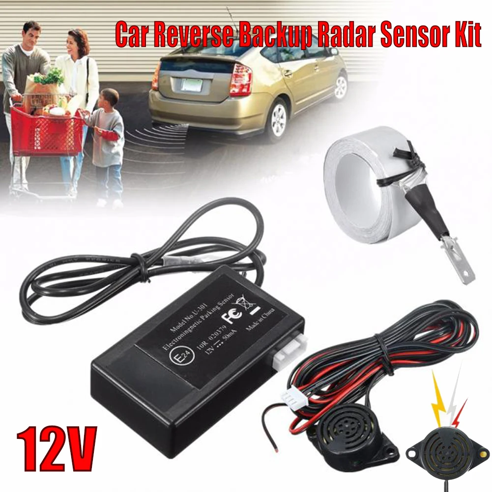 Kit de Sensor de estacionamiento electromagnético de alta precisión, de Monitor de Radar de marcha atrás para estacionamiento de coche, 12V, envío directo - AliExpress Automóviles y motocicletas