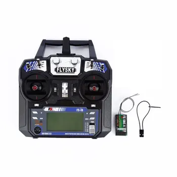 

FlySky FS-i6 2.4G 6CH Transmitter With Receiver Heli UAV Multicopter
