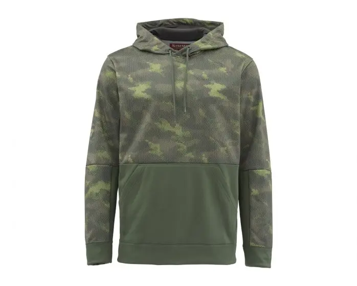 Army Green Camo Si* ms мужской свитер для рыбалки с капюшоном UPF50 быстросохнущая одежда для рыбалки Мужская толстовка свитер Размер США S-3XL - Цвет: Army Green Camo