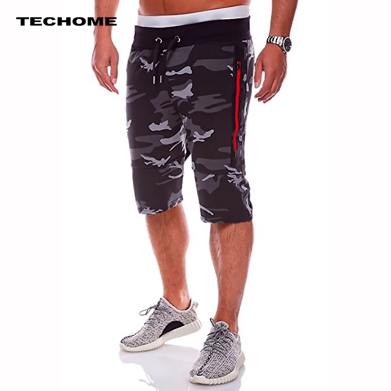 Мужские камуфляжные штаны для тренажерного зала, хорошее летнее поступление, высокое качество, одежда для бега, повседневные тонкие камуфляжные мужские спортивные штаны с принтом, размер M-2XL