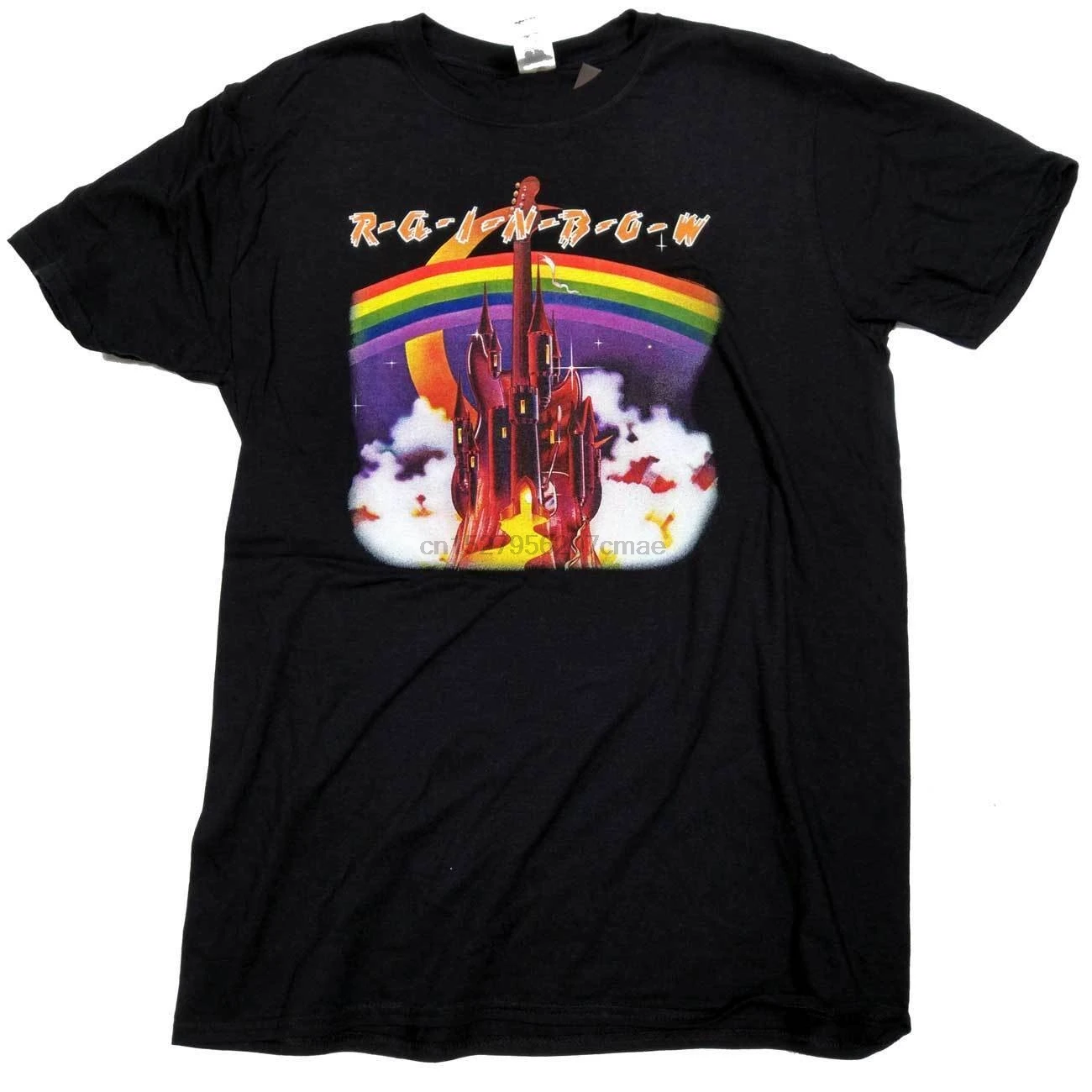 

Rainbow T Shirt - Ritchie Blackmore Rainbow First Album Black 100% Official