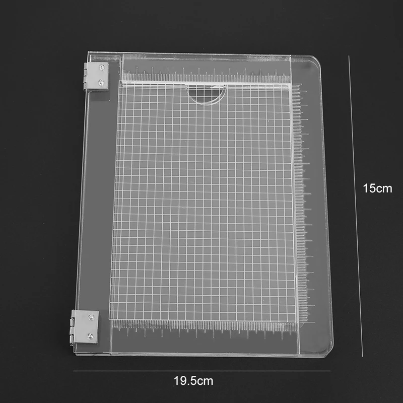 25,5X21 см прозрачный акриловый штамп блок штамповки позиционирования инструмент для скрапбукинга DIY Ремесло Подарочная карта складные пластины инструменты