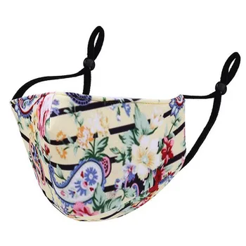 

Unisex Face Mask PM2.5 Breathable Print Mouth Mask Unisex Face Mask Adjustable Washable and Reusable Mouth Cover Mascarillas