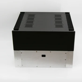 

Size:W432 H150 L370 4315A Silver and black All aluminum amplifier chassis/Class A amplifier case/AMP Enclosure / case / DIY box