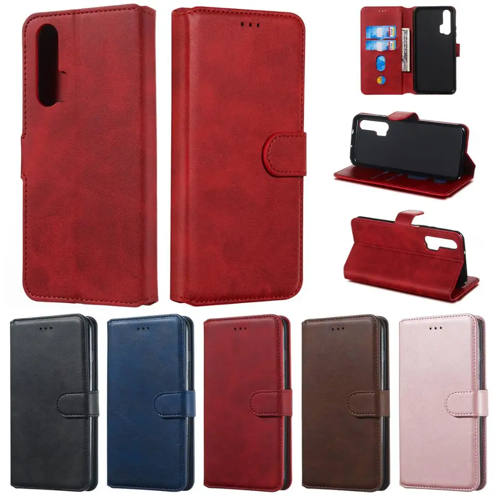 Кожаный флип кошелек чехол для телефона Honor 9 10 20 lite 10i 20i Pro 8A 8S 9X Чехол Huawei Mate 30 чехол|Бамперы| |