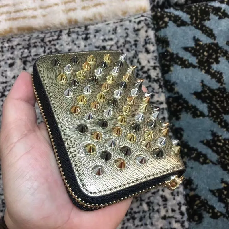 Специальное предложение, мини-кошельки унисекс из натуральной кожи, новинка, кошелек на молнии, короткий кошелек для монет, градиентный слой, сумка