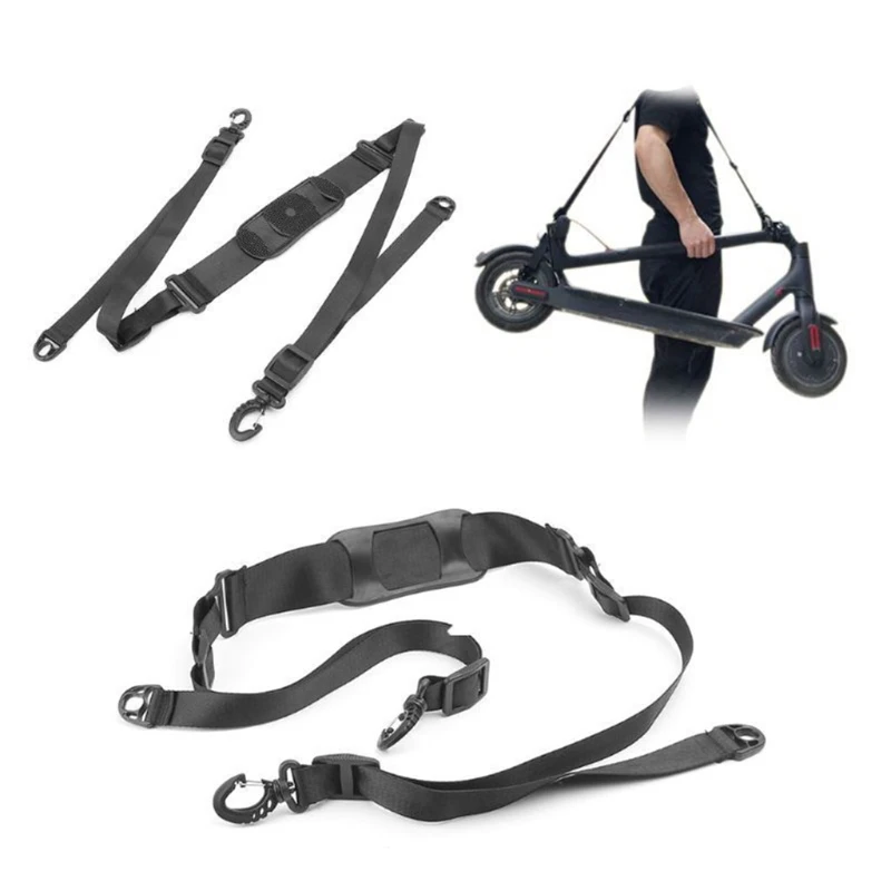 Adjustable Scooter Shoulder Strap Folding Bike Carrying Band Skateboard Carry Handle Saving Belt | Спорт и развлечения
