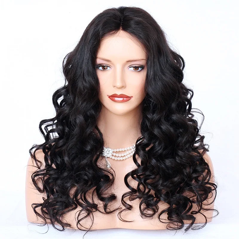 

360 Lace Frontal Wig Top Brazilian Remy 4.5 Inch Loose Wave Wig 150 180 Density 370 Lace Frontal Human Hair Wigs In Stock