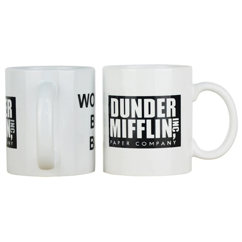 Dunder Mifflin офис Лучший в мире руководитель кофейные кружки и 11 унций забавный