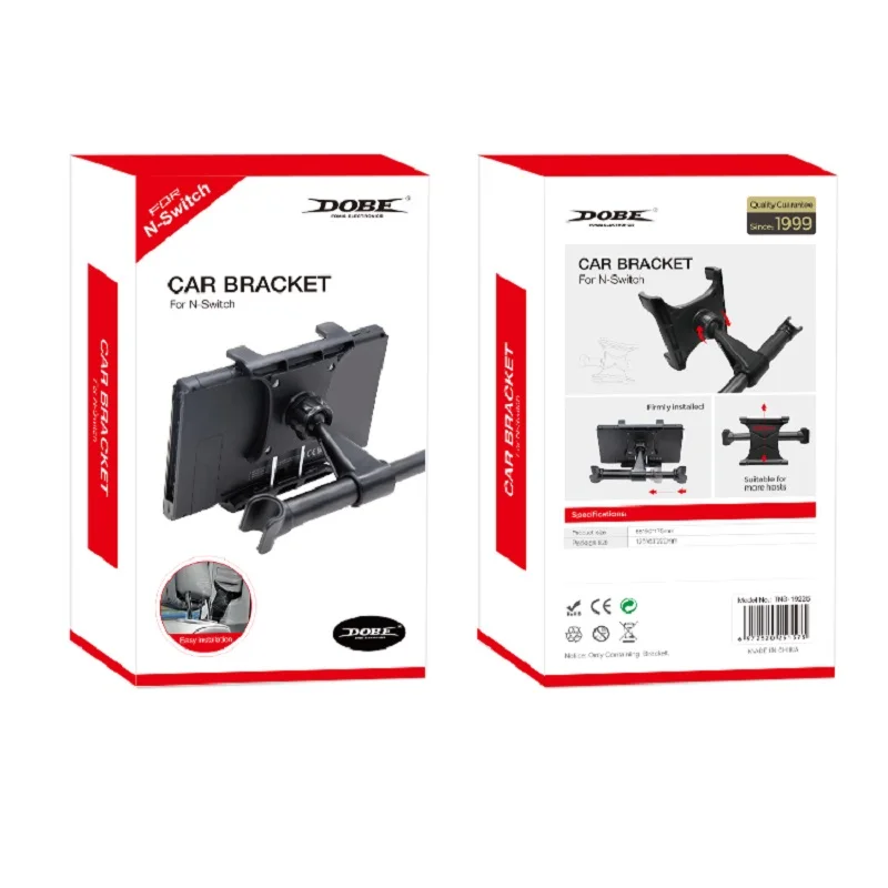 Nintend Switch Car Headrest Mount 360 Degrees Adjustable Holder Stand for Nintendo Switch NintendoSwitch NS Console Accessorie