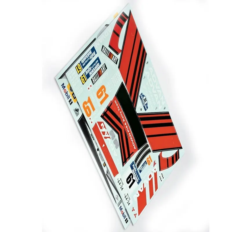 Foglio Decalcomania Kill Erbody 48007 Evo ( Evolution X)