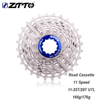 

ZTTO Ultimate 11 Speed 28T ULT 25T Cassette 11Speed Freewheel Ultraight Bicycle Cassette Durable Sprocket DA 9100 For Road Bike