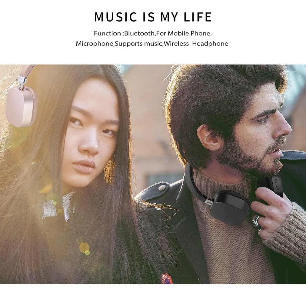 A1 Ergonomic Design 4 2 Wireless Embedded Omnidirectional Deep Bass Headphone Built in Battery High Performance