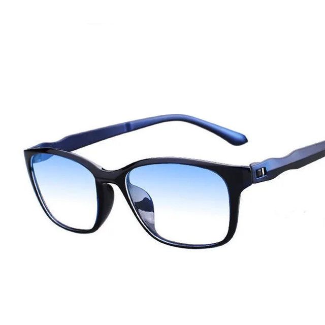 IENJOY Blue Light Glasses Square Reading Glasses TR Reading Glasses Men Blue Light Reader Antifatigue Computer Eyewear 1.0-4.0 Blue