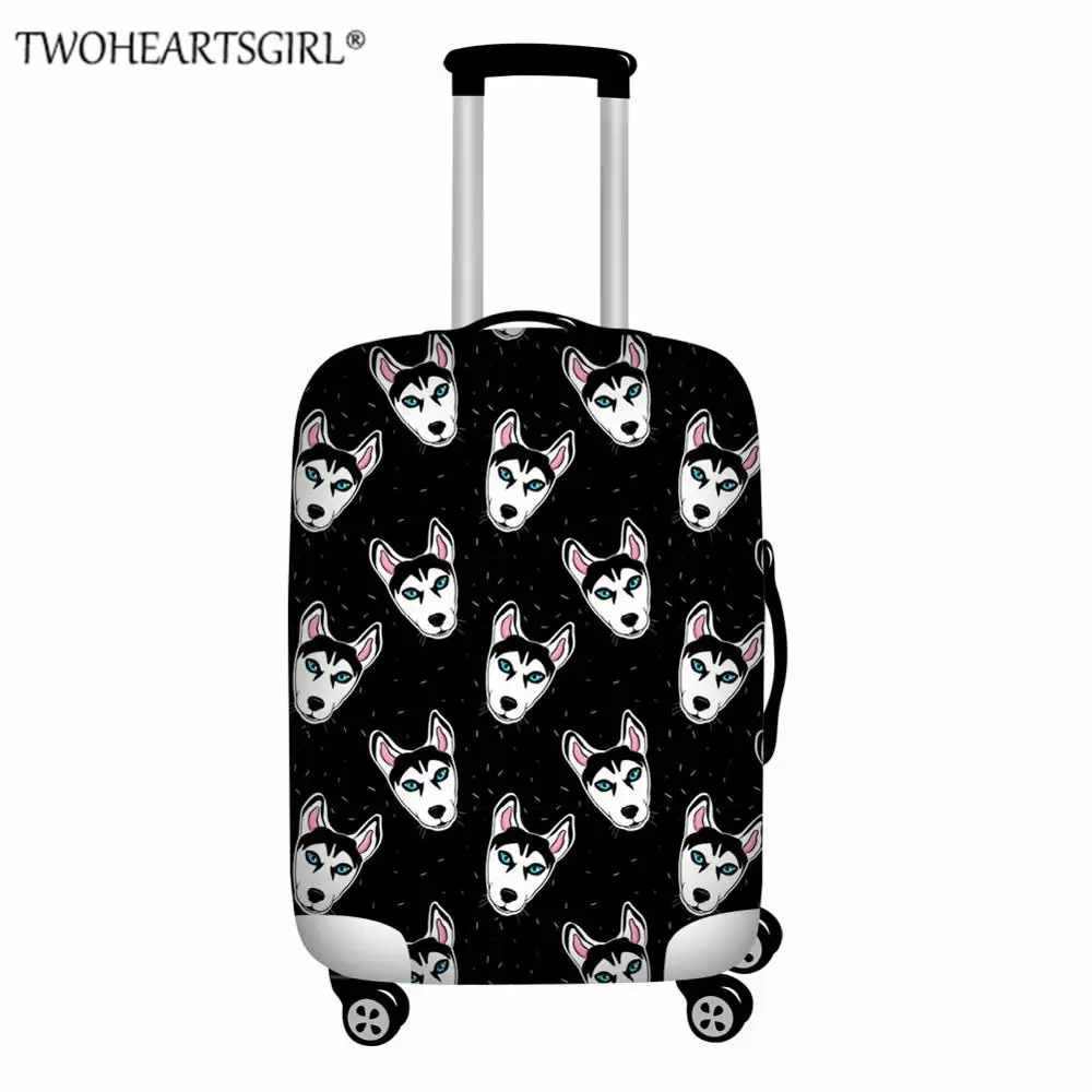 Twoheartsgirl аксессуары для путешествий для детей, чехлы для чемоданов, 18-32 дюймов эластичный плотный Чехол для багажа чехол для чемодана - Цвет: Z4391