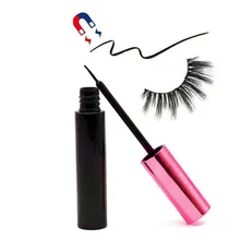 Магнитная жидкая подводка для глаз с магнитными накладными глазами, водостойкая, натуральная, легко носится, инструмент для макияжа, 06