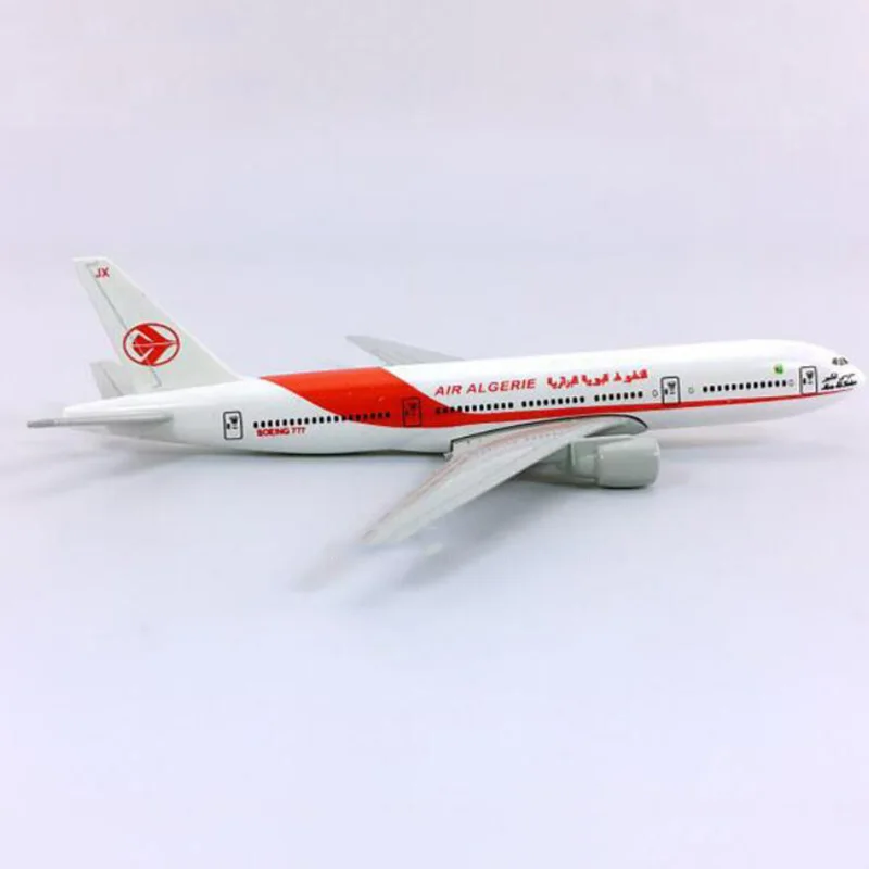 Коллекция 1:400 Boeing B777-200, Модель самолетов с основанием 16 см, литой под давлением самолет для детей и взрослых