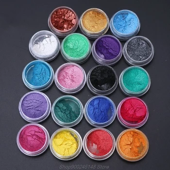 

19Colors Resin Jewelry Colorant Dye Mica Pearl Pigment Superfine Powder Resin Dye Craft Jy14 20 Dropship