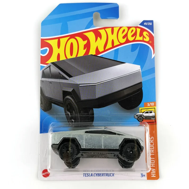 

Лидер продаж, автомобили TESLA CYBERTRUCK, пикап, 1/64, коллекционная металлическая модель, коллекционные игрушечные автомобили