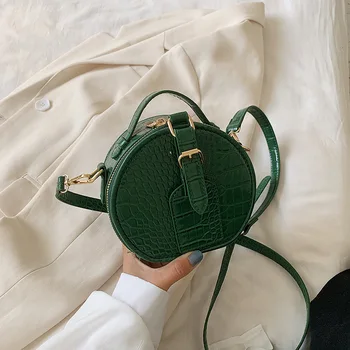 

Mini Bag Fashion Women's Bag 2020 New Style Fashion Shoulder Bag Hand Carrying and Shoulder Carrying Aslant Small round Bag