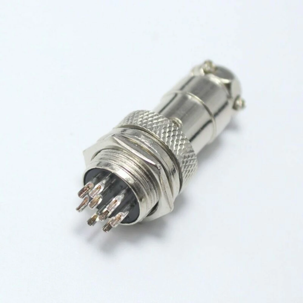 Cable Aviation Plug Wire Power 0.005oh 5pairs Cap Connector Metal GX 12