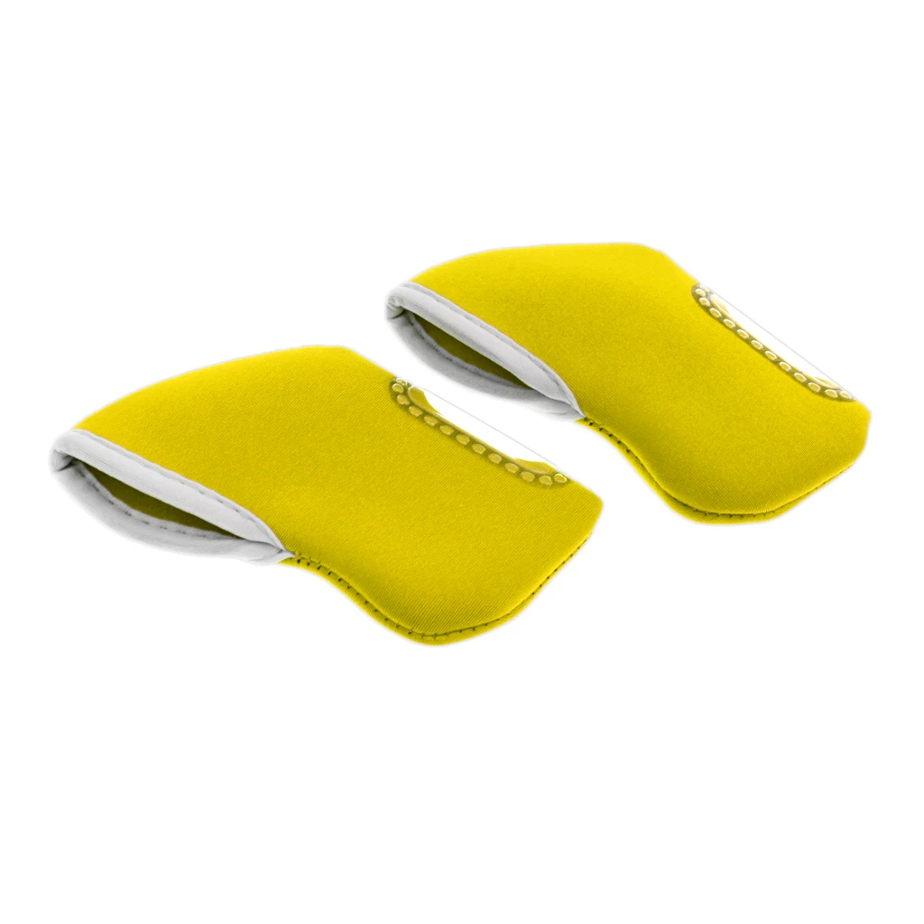 Pack of 10 Golf Iron Head Cover Wedge Headcovers - Golf Club Iron Protector - Neoprene Material - Choose Colors