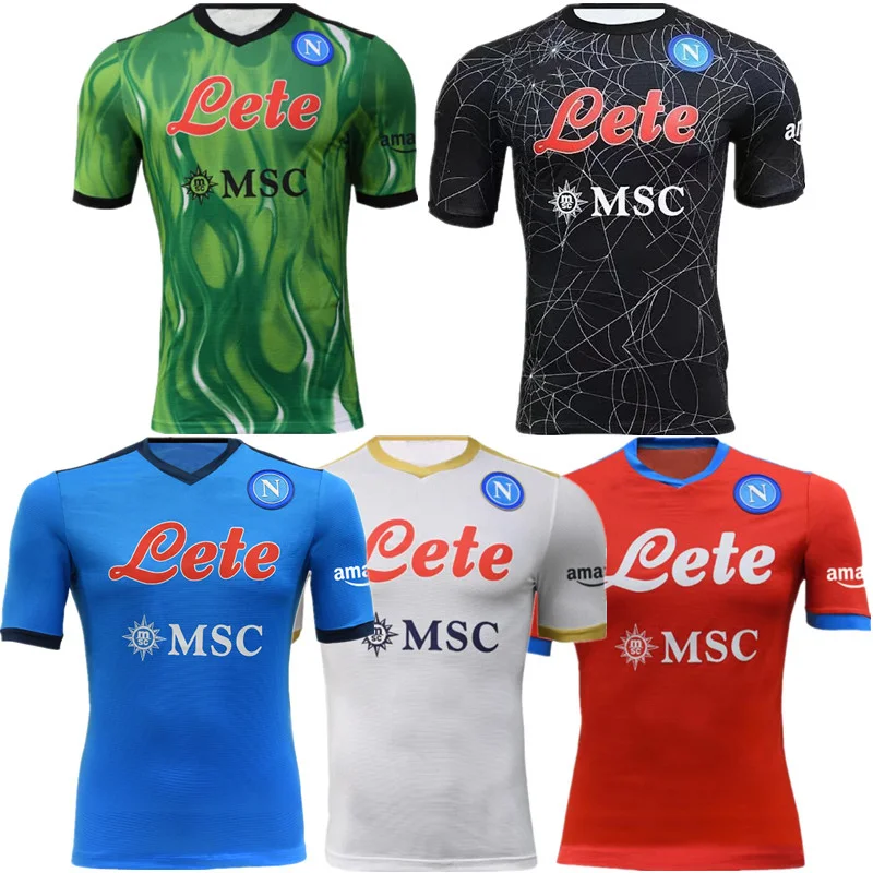 Футбольные майки napoli Home And Away 21 22 Неаполь эмсик Мертенс H лозано Марадона 2021 2022