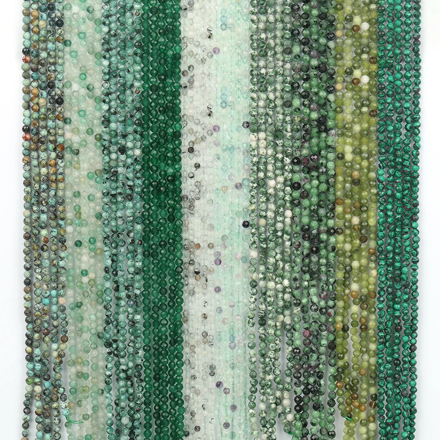 Beads Turquoise Natural Stones Needlework