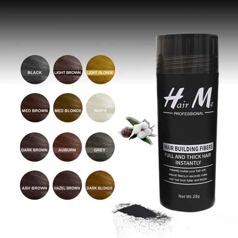 Hair Me волокна волос 28 г сумасшедшие стиль волос утолщение продукты для мужчин или женщин против выпадения волос волокна
