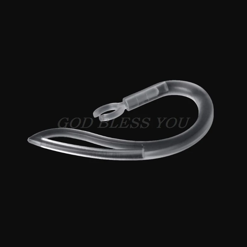 Bluetooth Earphones Transparent Soft Silicone Ear Hook Loop Clip Headset 5mm 6mm 7mm 8mm 10mm Drop Shipping